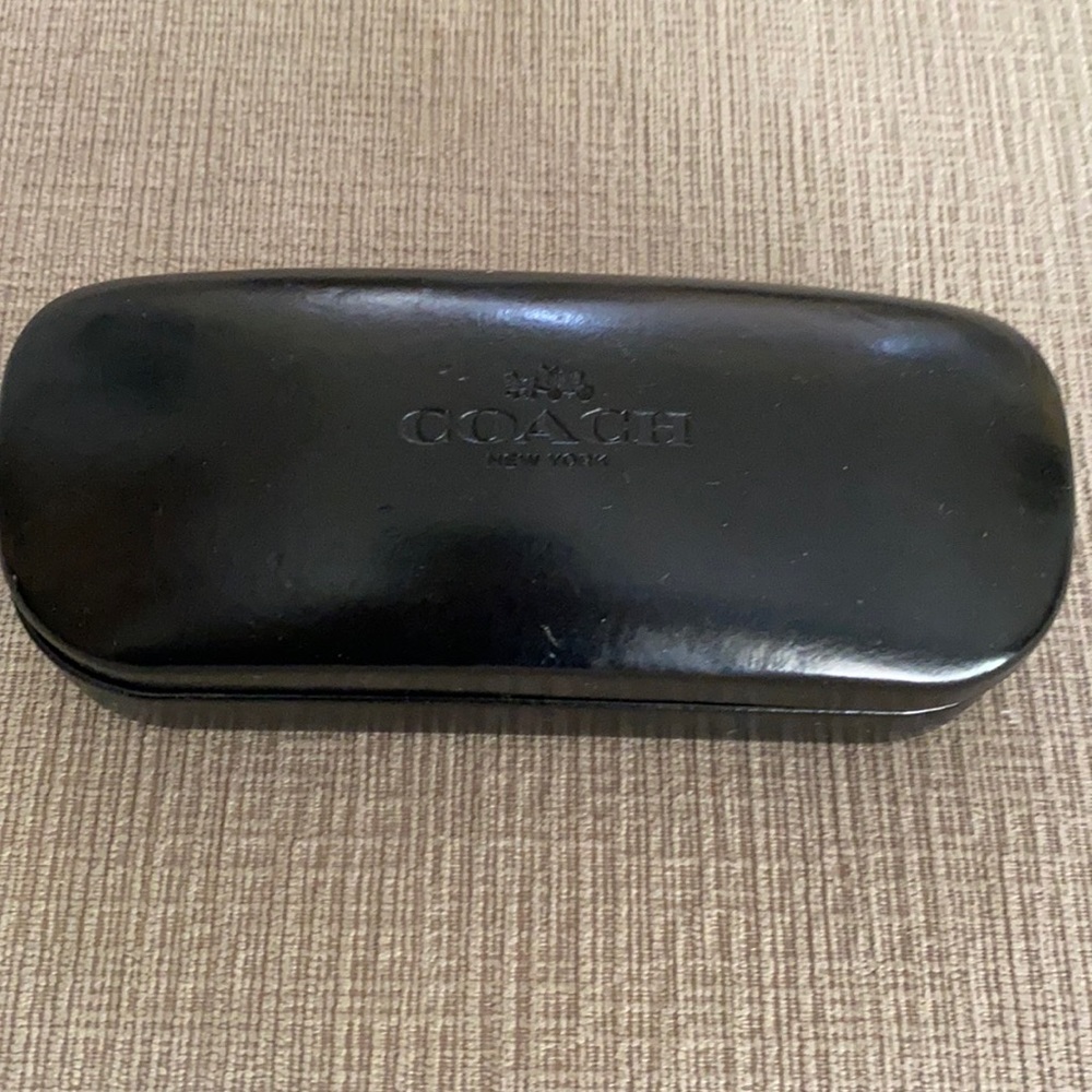 Coach eyeglass case